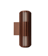 FYRON Duo op/neer wandlamp, Coffee - E27, IP54, buiten