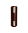 FYRON Duo op/neer wandlamp, Coffee - E27, IP54, buiten