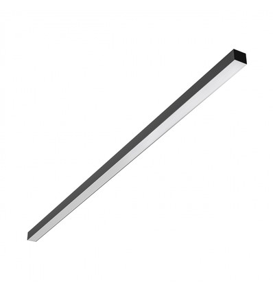 150cm Kantoorlamp, 50W, CCT - 3 lichtkleuren, UGR19, 5 jaar garantie, zwart