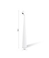 Oplaadbare LED tafellamp binnen/buiten - Wit, 40cm hoog, 3-staps dimbaar, IP44