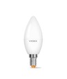 E14 6W LED kaarslamp - C37, neutraal wit