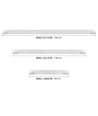 120cm 36W LED armatuur - CCT, complete lichtlijn