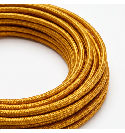 5m textielsnoer 2x0,75 mm² - 230V, zwart