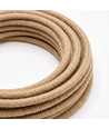 5m textielsnoer 2x0,75 mm² - 230V, zwart