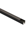 120cm LED Akoestisch Paneel Set, zwart - 2 stuks CCT LED strips met 60W voeding - WiFi of RF