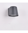 Avero GU10 wandlamp - Grijs, IP65, binnen/buiten, zonder lichtbron