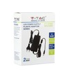 120cm LED Akoestisch Paneel Set, zwart - 2 stuks CCT LED strips met 60W voeding - WiFi of RF