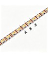 5m 9W/m CCT LED strip RA95 - 24V DC, 400 LED per meter, 8mm breed, 2m kabel