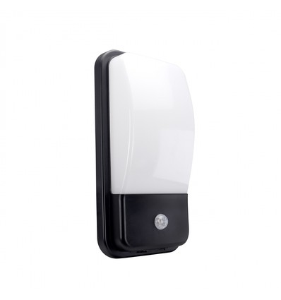 20W LED wandlamp met sensor - 4000K, IP54, bewegingssensor, buiten