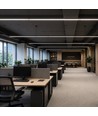 150cm Kantoorlamp, Instelbaar Watt & CCT - 3 lichtkleuren, 30W/40W/50W, UGR19, 5 jaar garantie