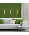 G9 Squalla Tube type - IP20, wit, goud, zonder lichtbron