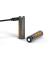 2 stuks oplaadbare AA Li-ion batterijen, 1,5V - 2200mAh, USB-C poort, thermische beveiliging