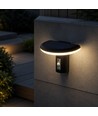 2W LED solcelle tuinlamp met sensor - IP54, 3000K, zwart