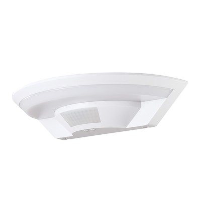 10W LED buiten wandlamp met PIR sensor - Wit, 4000K, Cree chip