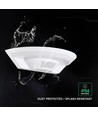 10W LED buiten wandlamp met PIR sensor - Wit, 4000K, Cree chip