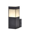 V-Tac GU10 wandlamp - Zwart, IP44 buiten