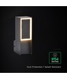 V-Tac 5W LED wandlamp - IP54, 3000K, buiten