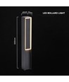 V-Tac 8W LED sokkellamp 50cm - IP54, 3000K