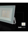 V-Tac 30W LED schijnwerper - Witte behuizing, 4000K