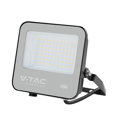 50W LED schijnwerper - 185lm/W, Cree chip, zwart, 6 jaar garantie
