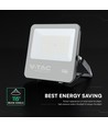 V-Tac 100W LED schijnwerper - 185lm/W, Cree chip, zwarte behuizing, 6 jaar garantie