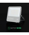 V-Tac 100W LED schijnwerper - 185lm/W, Cree chip, zwarte behuizing, 6 jaar garantie