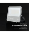 100W LED schijnwerper - 185lm/W, Cree chip, zwart, 6500K, 6 jaar garantie