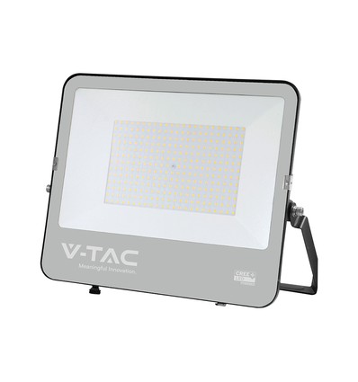 200W LED schijnwerper - 185lm/W, CREE chip, 4000K, zwart, 6 jaar garantie