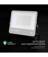 200W LED schijnwerper - 185lm/W, Cree chip, zwarte behuizing, 6 jaar garantie