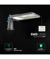 V-Tac 50W instelbare LED straatlantaarn - 120lm/W, Cree chip, 4000K, 6 jaar garantie