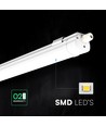 V-Tac 120cm 36W waterdicht LED armatuur - 120lm/W, CCT