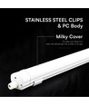 V-Tac 120cm 36W waterdicht LED armatuur - 120lm/W, CCT