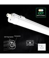 150cm 48W waterdicht compleet LED armatuur - 120lm/W, CCT