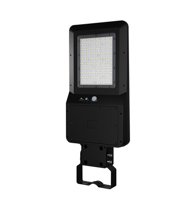V-Tac 40W LED solcelle straatlantern - 9.6V, LiFePO4 batterij, CCT