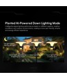 V-Tac 20W Lotus LED solcelle tuinlamp - LiFePO4 batterij, 6000mAh, 3-in-1
