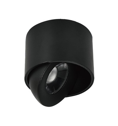 V-Tac 18W LED opbouwspot - IP44, zwart, CCT, Cree chip