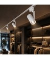 V-Tac 30W 3-fase CCT spanningsrail spotlight - Zoombaar 25°-50°, wit