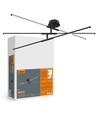 40W LED plafond - Zwart, CCT