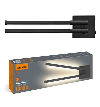 10W LED wand-/plafondlamp - Zwart, CCT, 3 lichtkleuren