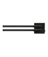 10W LED wand-/plafondlamp - Zwart, CCT, 3 lichtkleuren