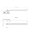 10W LED plafond - Wit, CCT