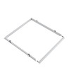 Inbouwframe voor 60x60 LED-paneel - Past op Troldtekt zonder aanpassing, witte rand