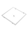 Inbouwframe voor 60x60 LED-paneel - Past op Troldtekt zonder aanpassing, witte rand