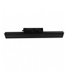 30/28/25W 1-fase LED stroomrail - 60 cm, Zwart, 1F2W