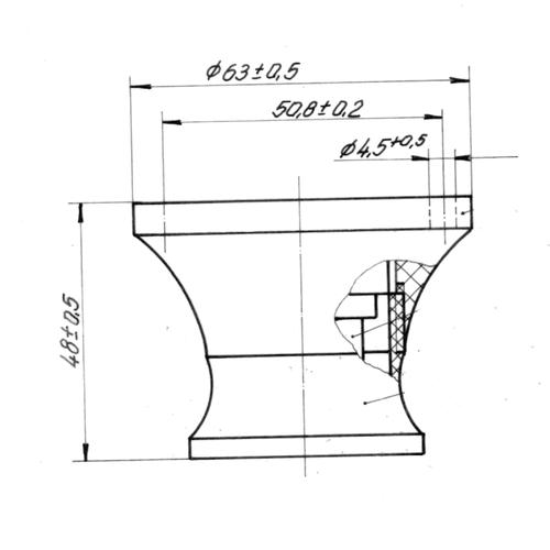 E27 fitting, wandmontage, rechte bodem - Bakeliet, zwart