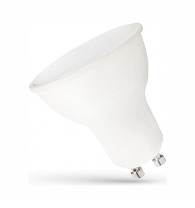 Spectrum GU10 9W LED lamp - Koud wit, mat glas