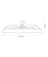 150W LED high bay - CCT, wit