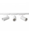 3-Fase ZoomCCT railsysteem - 1m, Wit, 3 spots, incl. lichtbron
