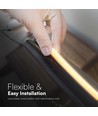 16W/m 360° ronde Neon Flex LED strip - 24V, Ø25mm, 2700K