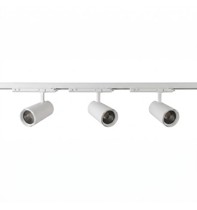 3-Fase ProCCT railsysteem - 1m, Wit, 3 spots, incl. lichtbron